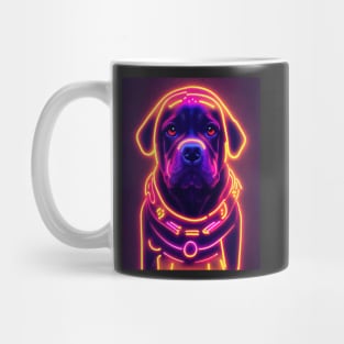 Dog Halloween Neon T-Shirt Mug